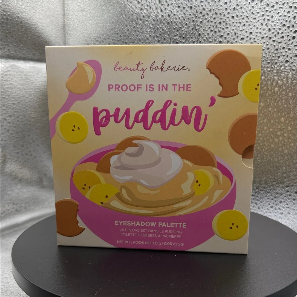 Beauty Bakerie Puddin' Eyeshadow Palette - Pink & Yellow Artwork
